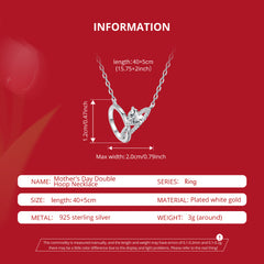 Sylvory 925 Sterling Silver Bound by Love Necklace
