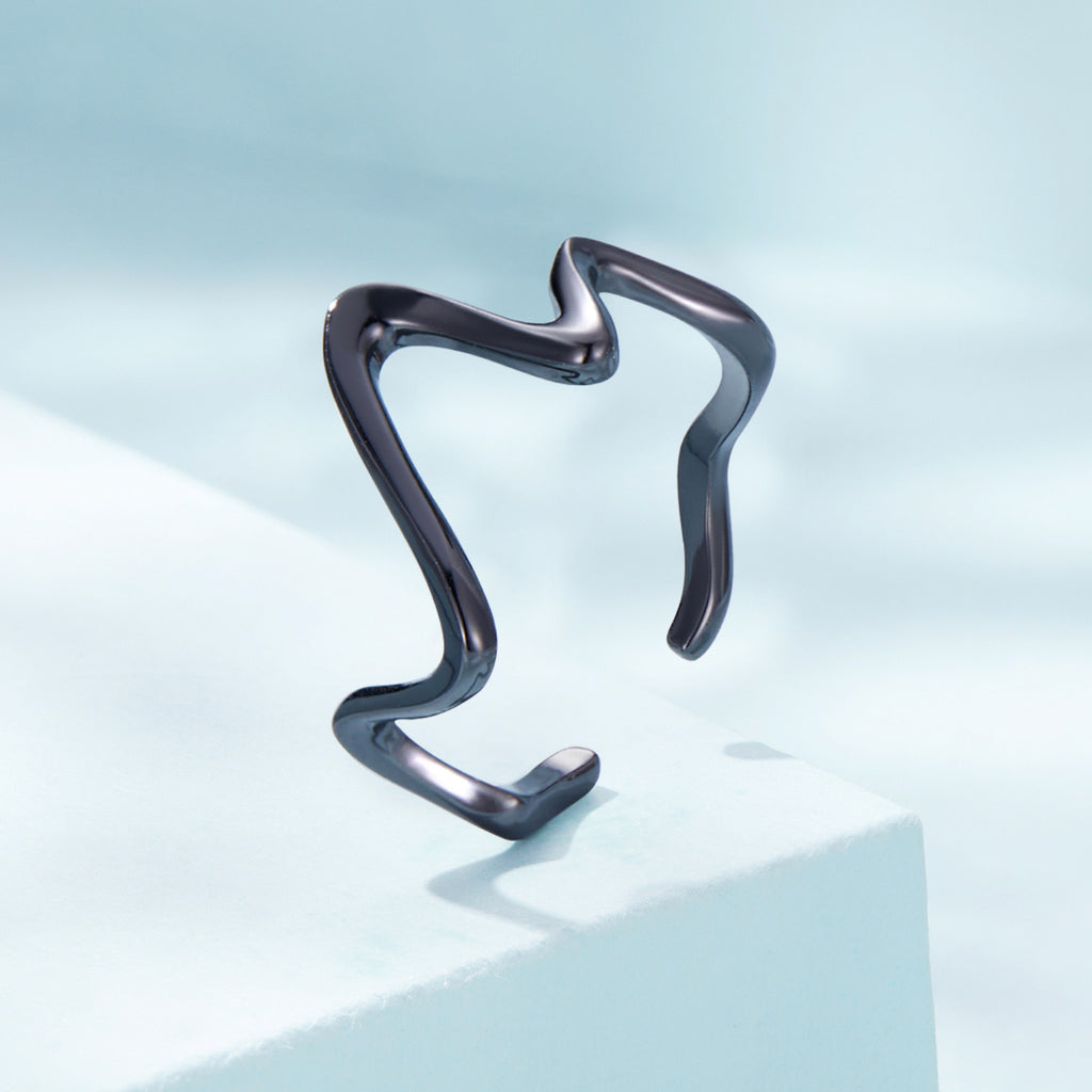 Silver Wonder Wave Ring