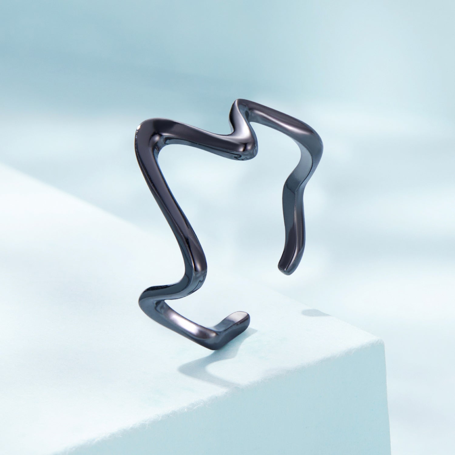 Silver Wonder Wave Ring
