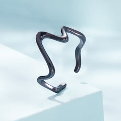 Silver Wonder Wave Ring