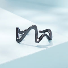 Silver Wonder Wave Ring