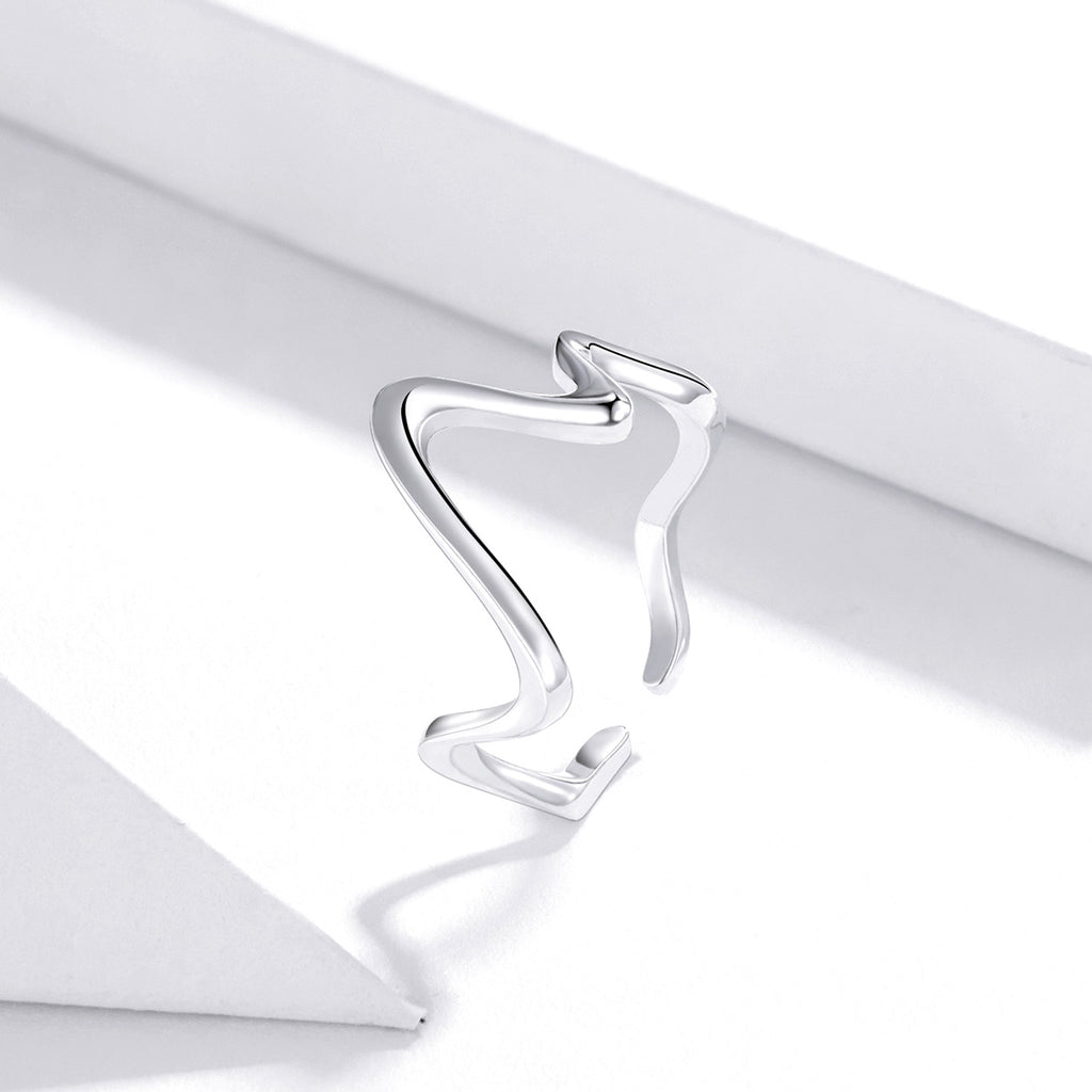 Silver Wonder Wave Ring