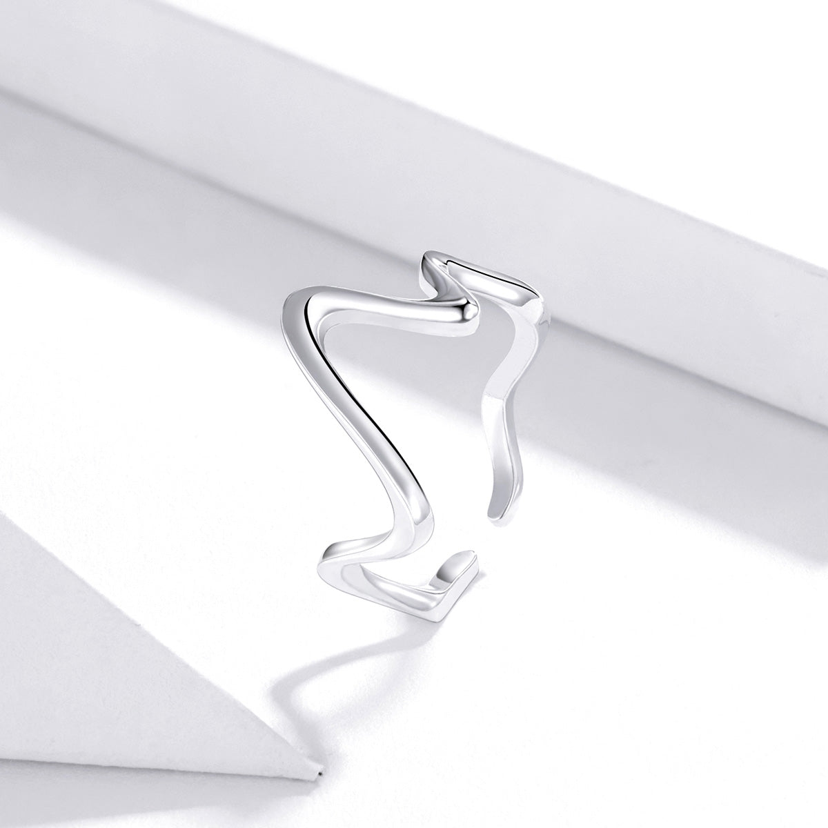 Silver Wonder Wave Ring