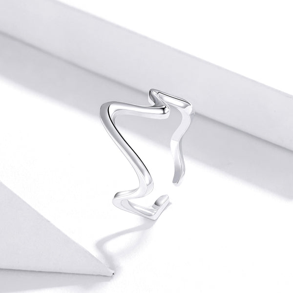 Silver Wonder Wave Ring