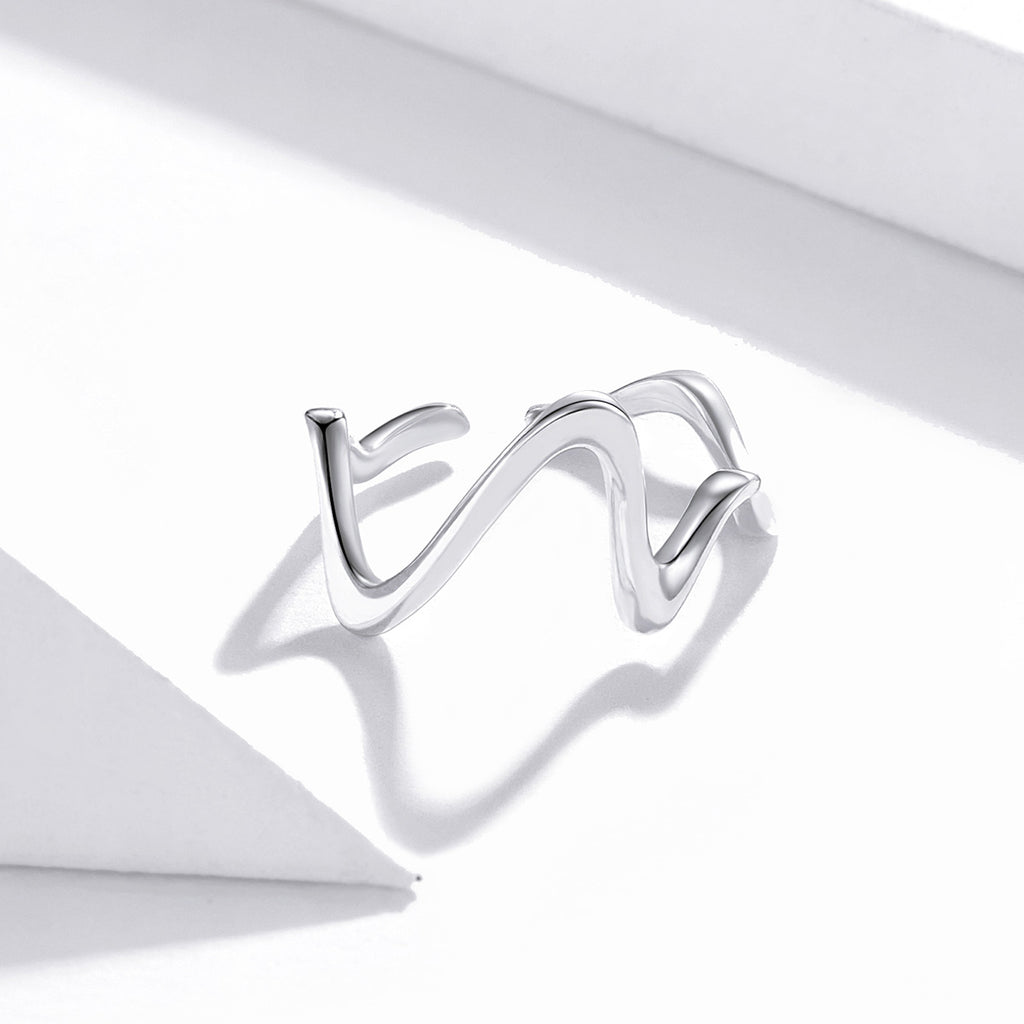 Silver Wonder Wave Ring