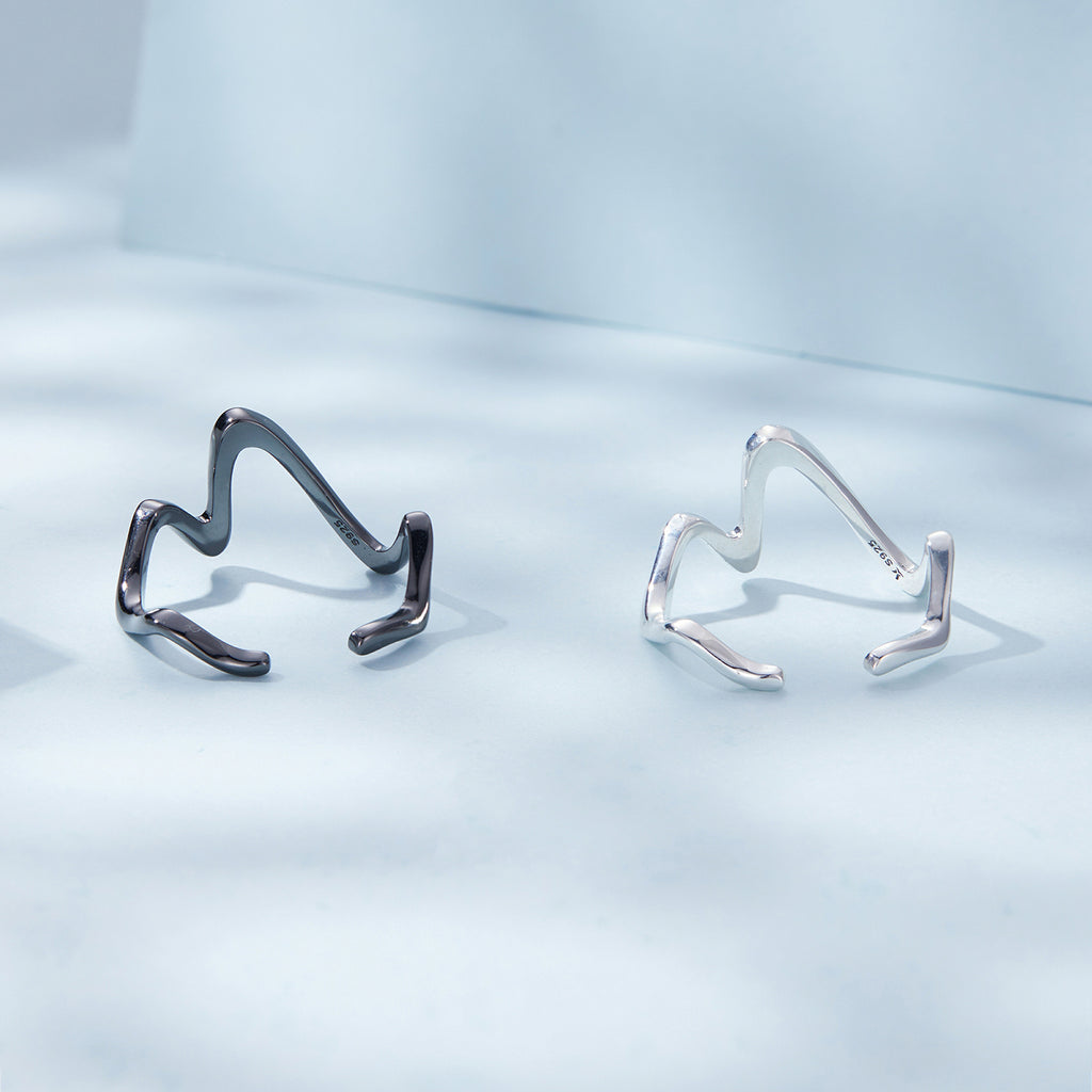Silver Wonder Wave Ring