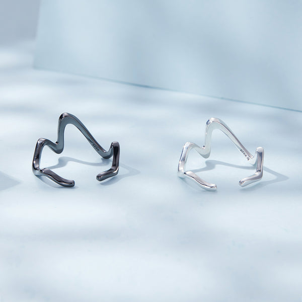 Silver Wonder Wave Ring