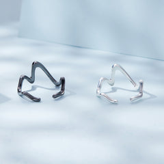 Silver Wonder Wave Ring