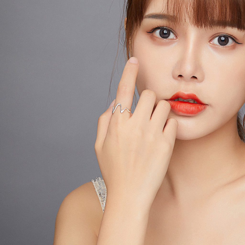 Silver Wonder Wave Ring