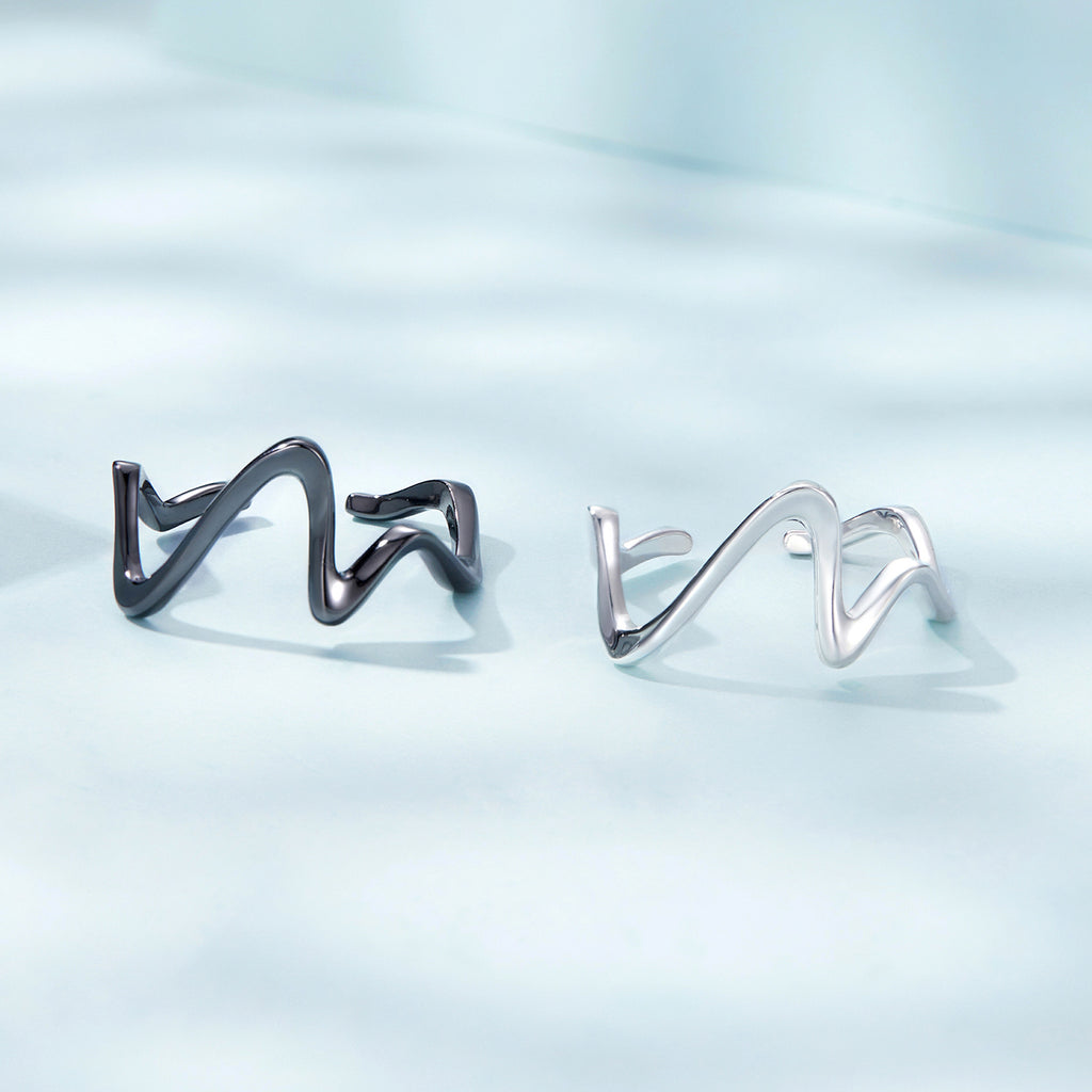 Silver Wonder Wave Ring