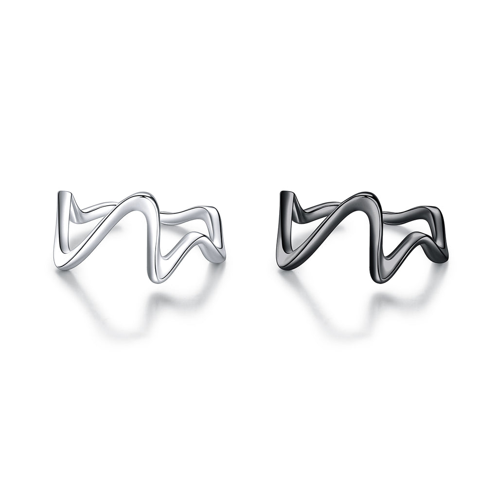 Silver Wonder Wave Ring