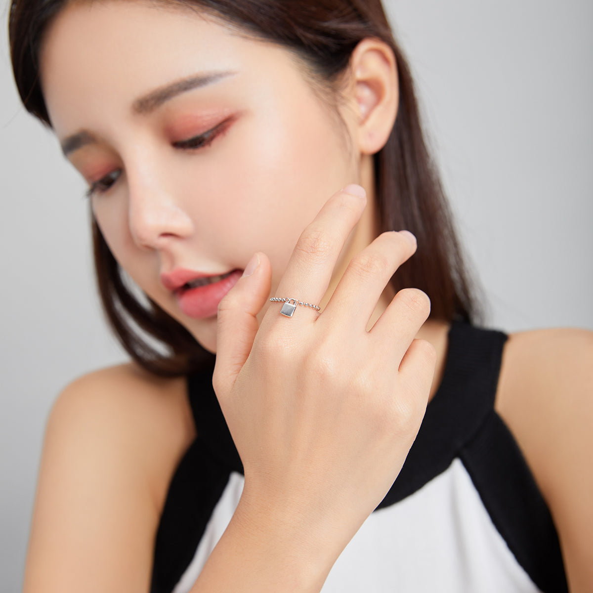 Silver VersaFit Lock Ring