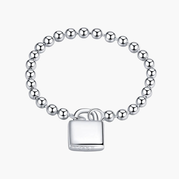 Silver VersaFit Lock Ring in 925 Sterling Silver by Sylvory