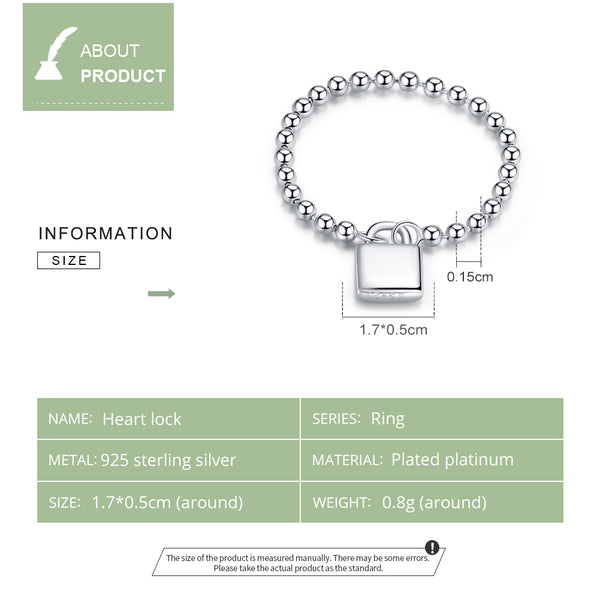 Silver VersaFit Lock Ring