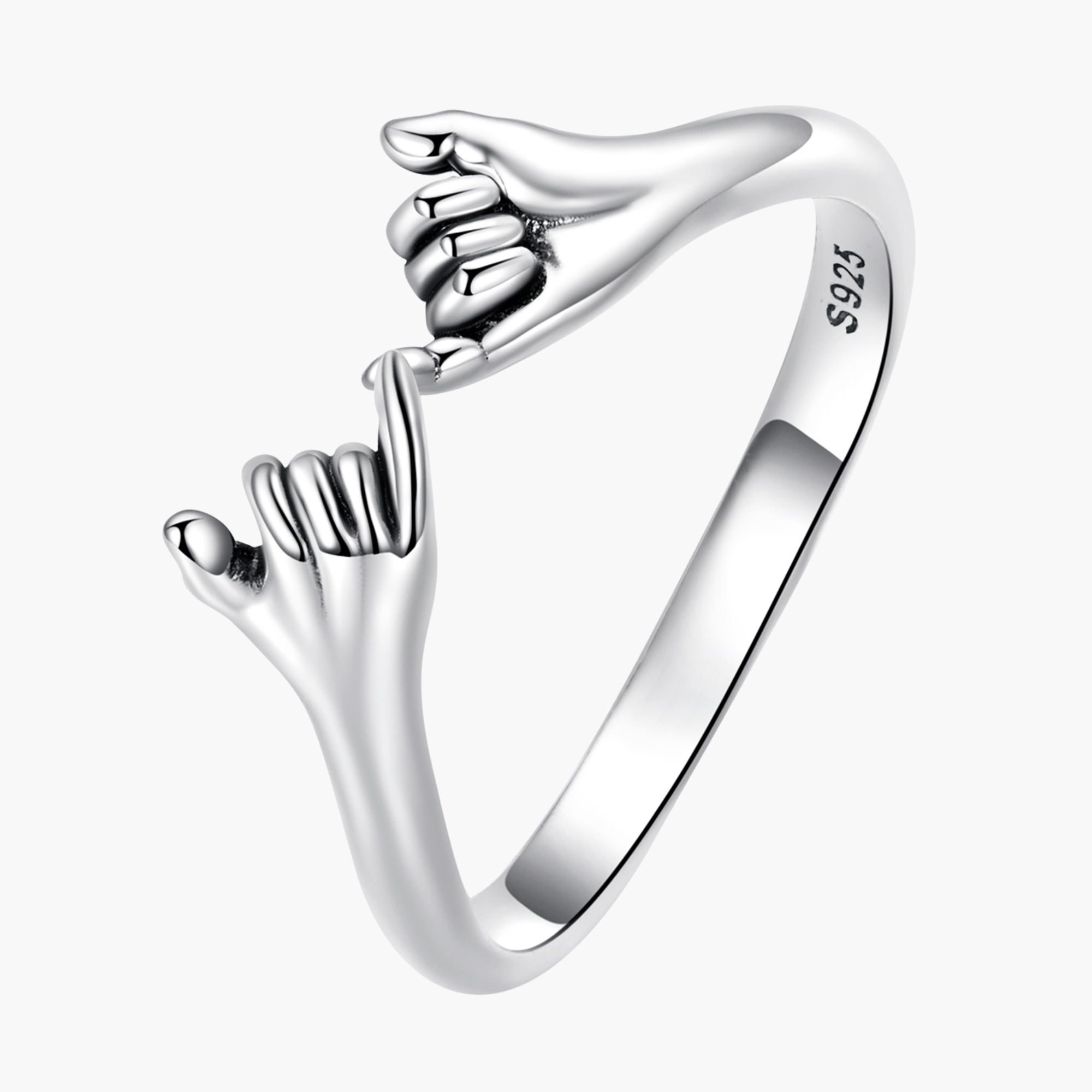 Silver Unbreakable Vow Ring Main image