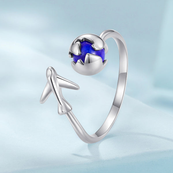 Silver Wanderlust Ring