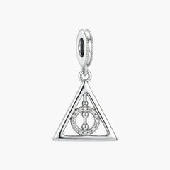 Silver Harry Potter Deathly Hallows Charm