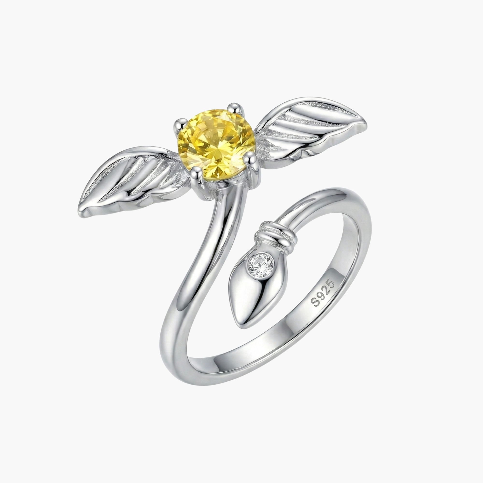 Silver Harry Potter Quidditch Ring