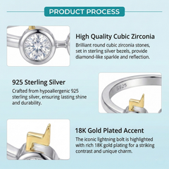 Silver Harry Potter Glasses Ring