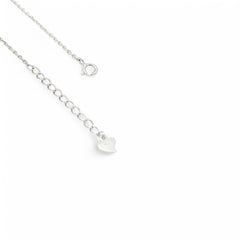 Sylvory 925 Sterling Silver Korean Heart Gesture Necklace