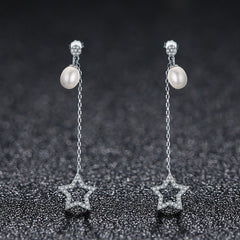 Sylvory 925 Sterling Silver Lustrous Drop Earring