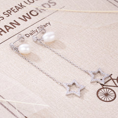 Sylvory 925 Sterling Silver Lustrous Drop Earring