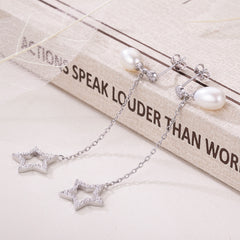 Sylvory 925 Sterling Silver Lustrous Drop Earring