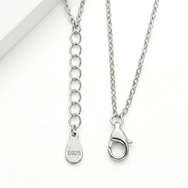 Silver Leaf Layered Necklace