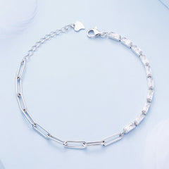 Sylvory 925 Sterling Silver FusionLink bracelet