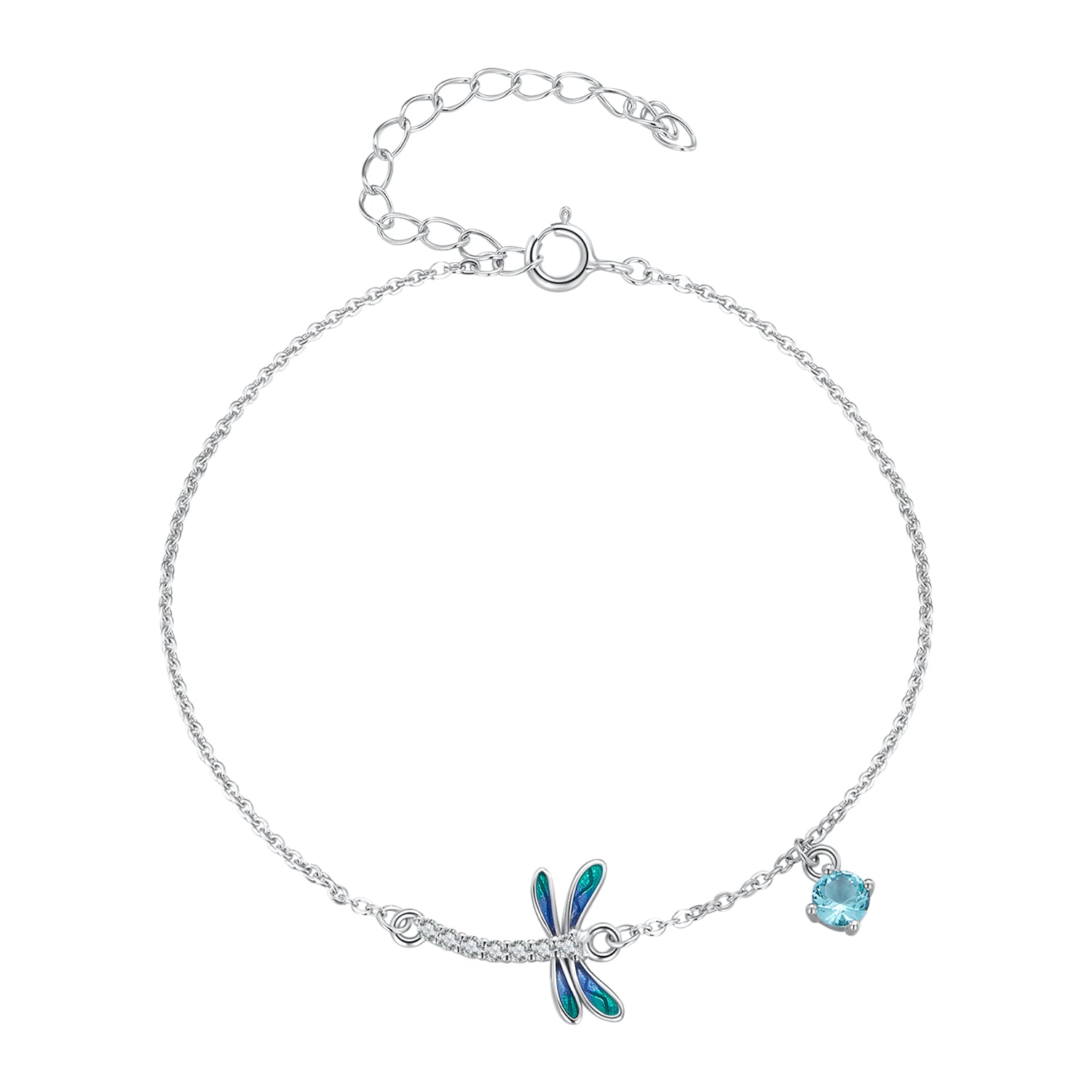 Sylvory 925 Sterling Silver FlutterWing Bracelet