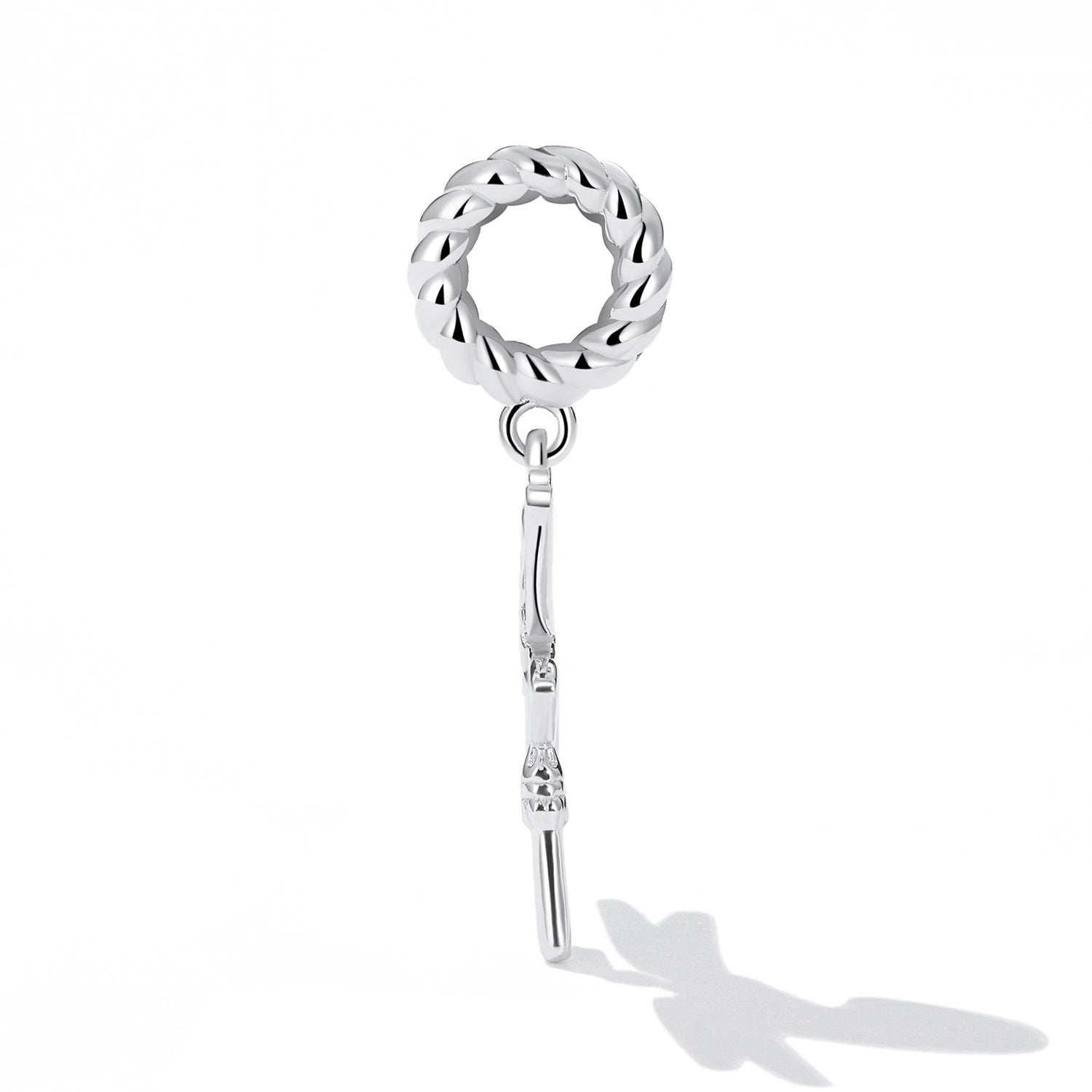 Sylvory 925 Sterling Silver Celestial Key Charm