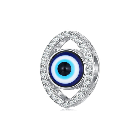 Sylvory 925 Sterling Silver Evil Eye Ward Charm