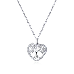 Sylvory 925 Sterling Tree of Life Embrace Necklace