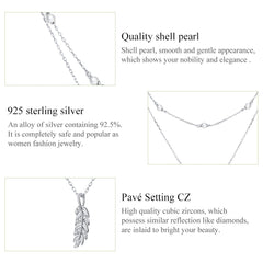 Sylvory 925 Sterling Silver Nature's Bounty Layered Necklace