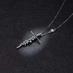 Sylvory 925 Sterling Silver Divine Faith Necklace