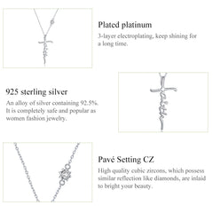 Sylvory 925 Sterling Silver Divine Faith Necklace