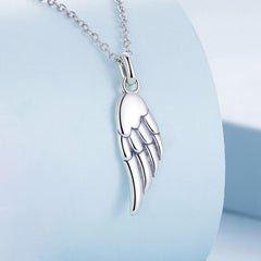 Sylvory 925 Sterling Silver Wing of Grace Necklace