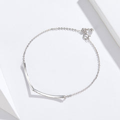 Sylvory 925 Sterling Silver Vortex Link Bracelet