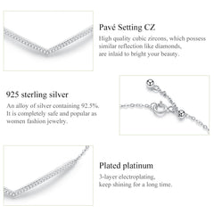 Sylvory 925 Sterling Silver Vortex Link Bracelet