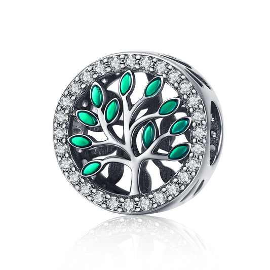 Sylvory 925 Sterling Silver Eternal Tree of Life Charm