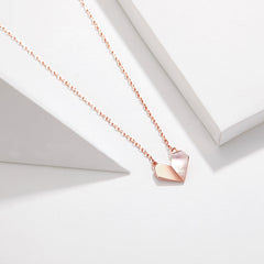 Sylvory 925 Sterling Silver Heart's Delight Necklace