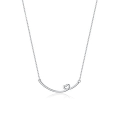 Sylvory 925 Sterling Silver Blissful Love Necklace