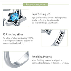 Sylvory 925 Sterling Silver Cosmic Flight Ring