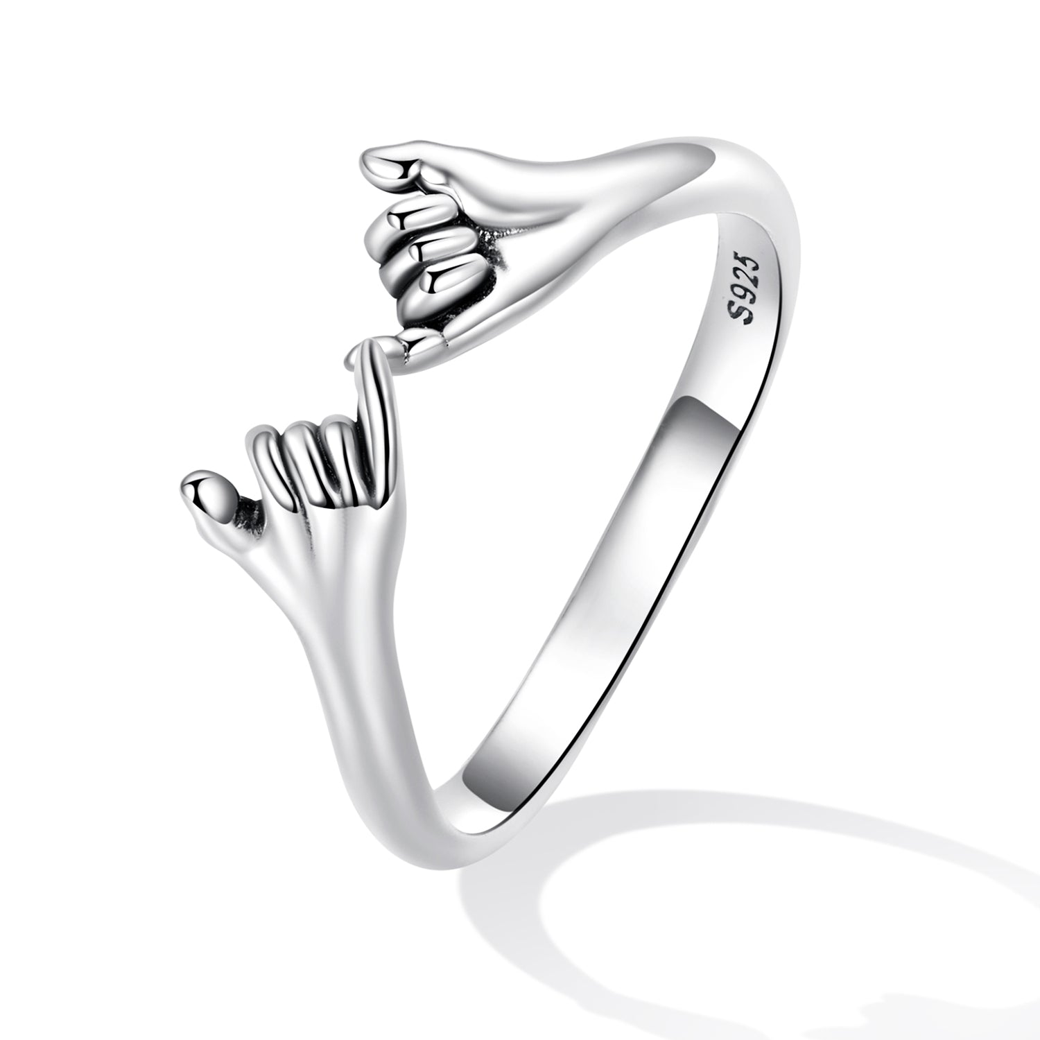 Sylvory 925 Sterling Silver Unbreakable Vow Ring